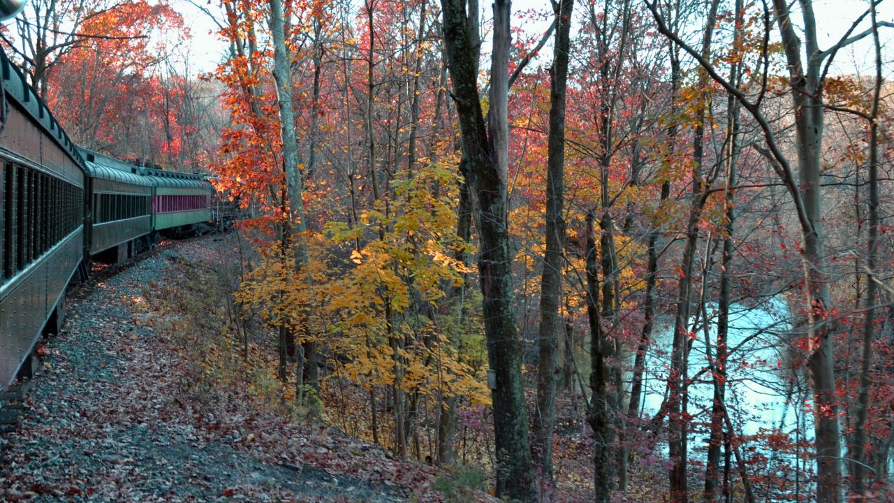 scenic train rides in pennsylvania