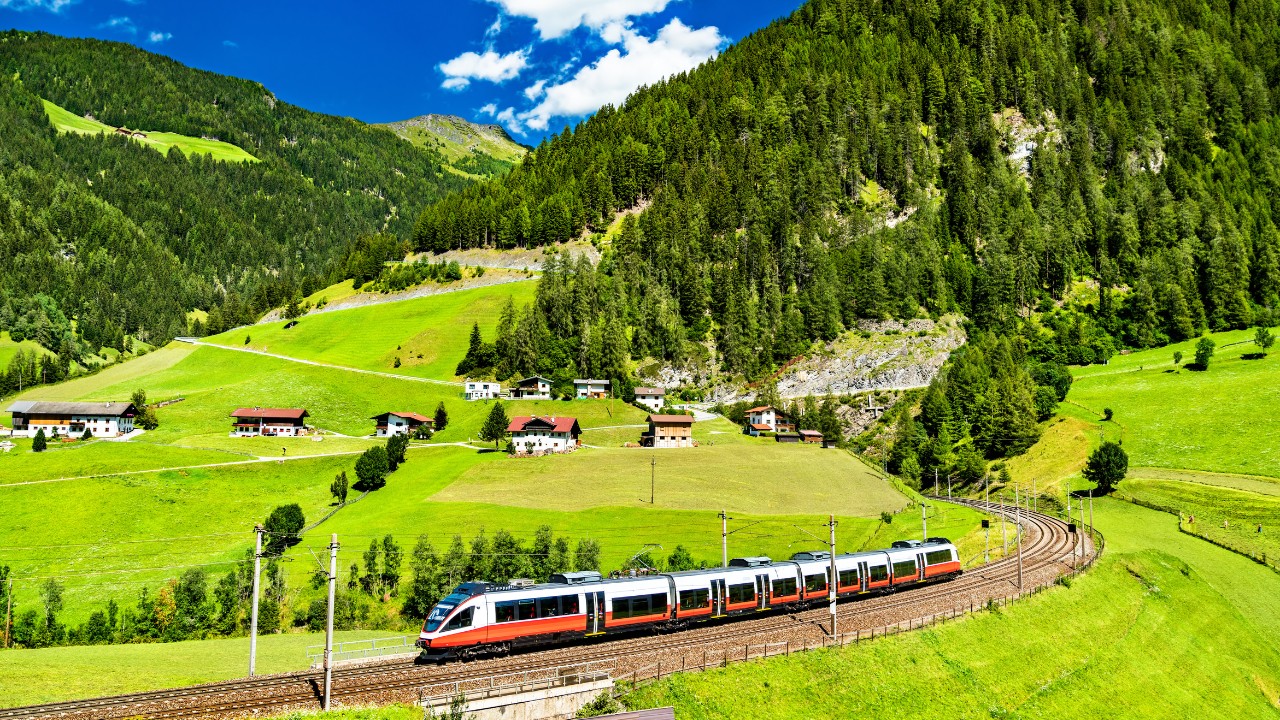 best scenic train rides in austria