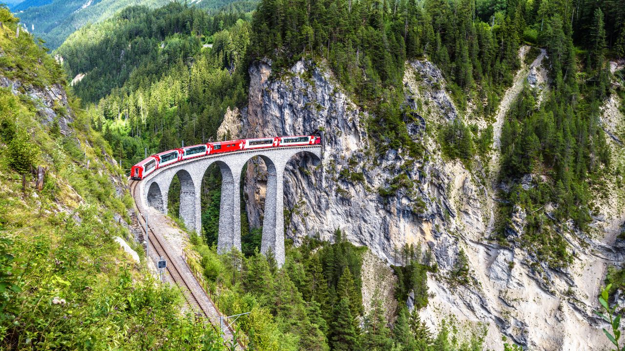 glacier express train ride