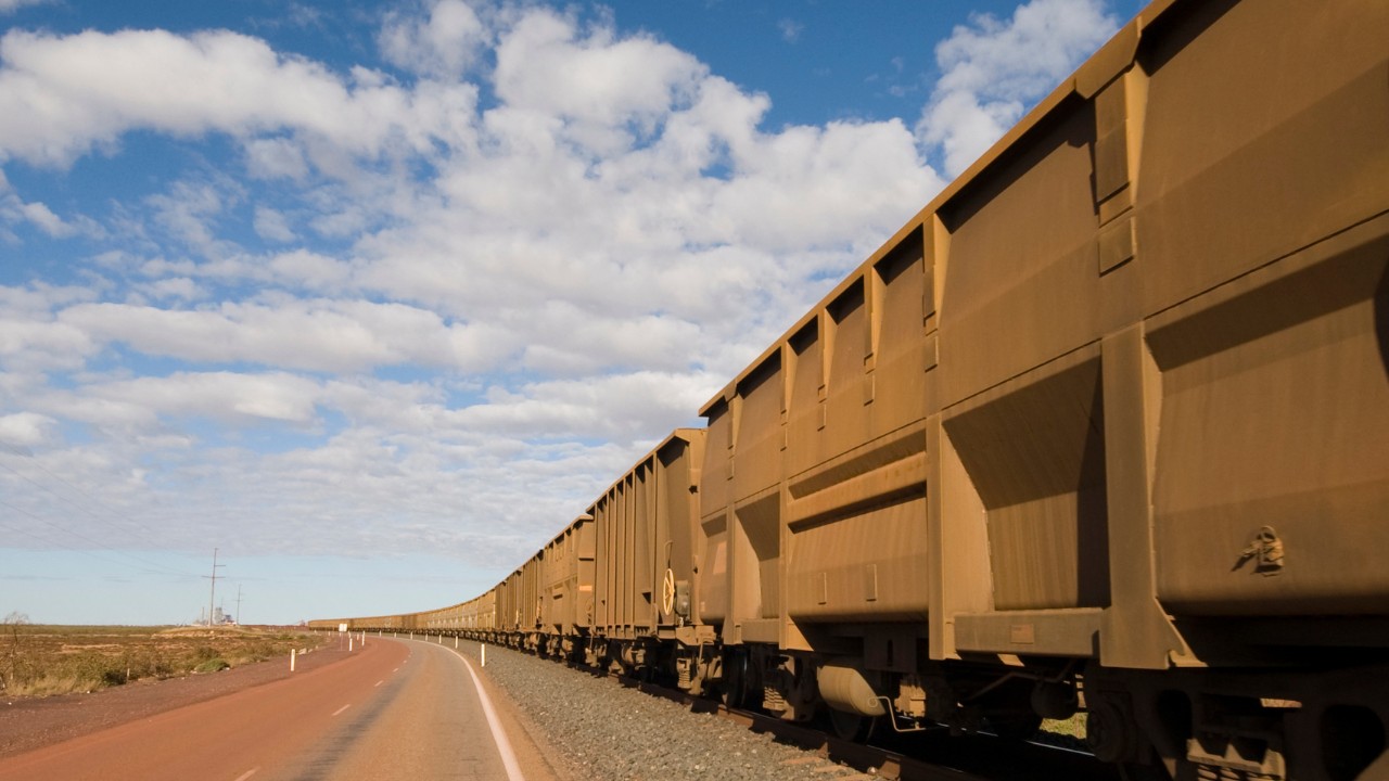 Mauritania Iron Ore Train